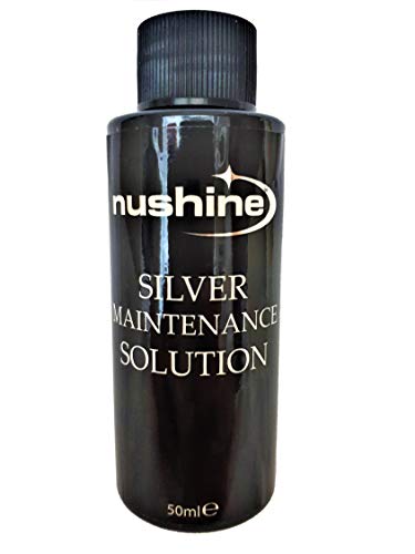 Nushine Silver Maintenance Solution 50ml - Contains Pure Silver (Ideal for Slightly Worn Silver)