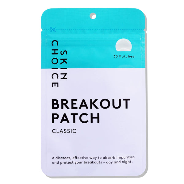 SKINCHOICE Spot Patches - Breakout Acne Patch (Pack of 30) Hydrocolloid Patches, Pimple Spot Stickers, Blemish Spot Treatment, Mighty Dots for Spots, Vegan, Cruelty-Free, Face & Skin Care